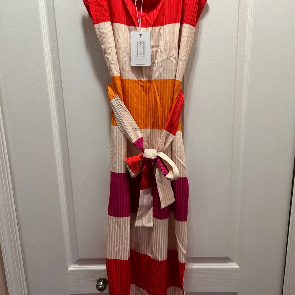 Ted Baker PLUMO Rib Jersey Dress - Picture 3 of 7